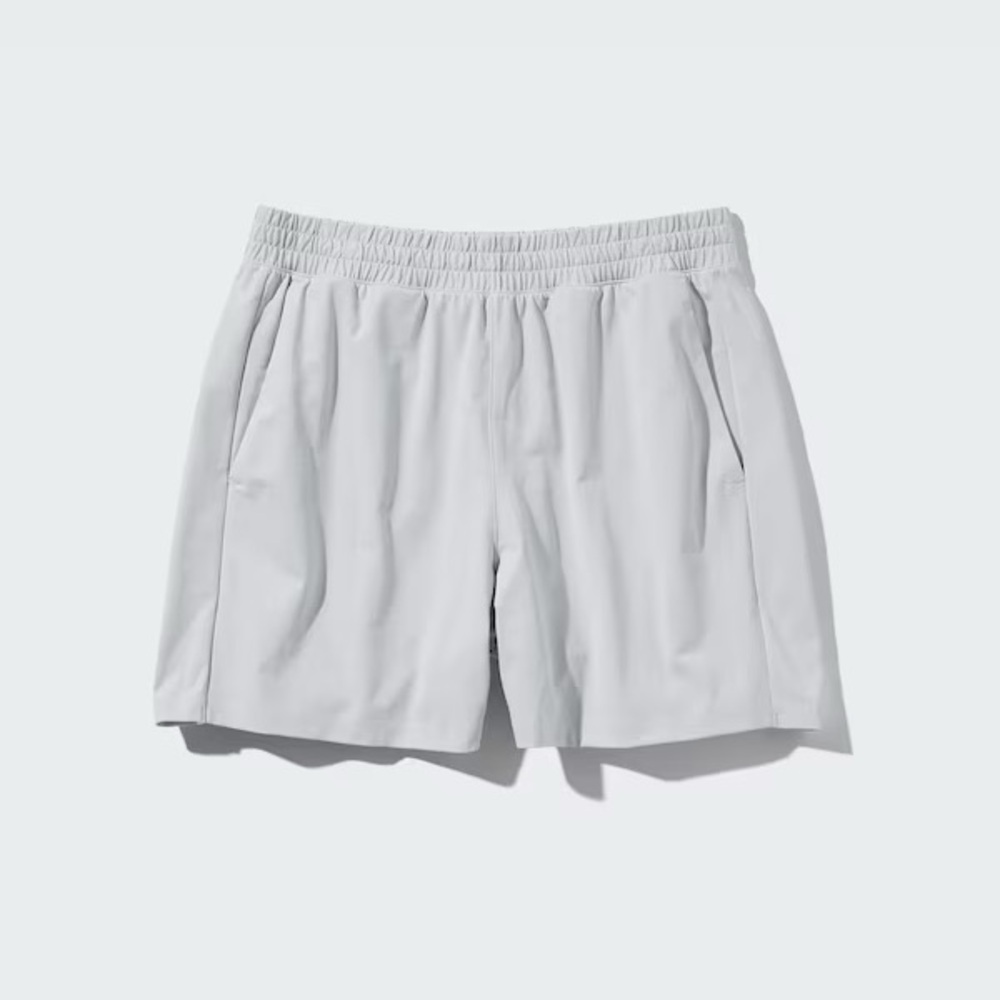 Uniqlo Men's White Athletic Shorts